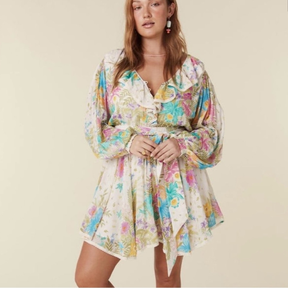 NWT SPELL Beautiful Floral Dress